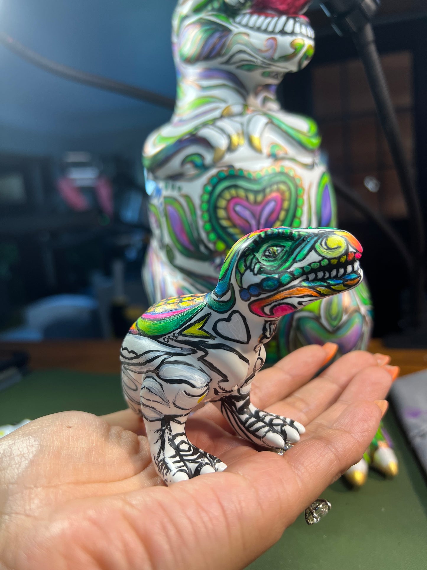 Upcycled Mini TRex Salt Shaker - Rico Jr.