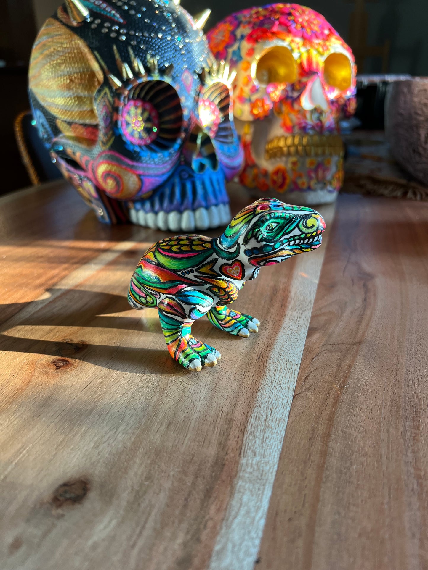 Upcycled Mini TRex Salt Shaker - Rico Jr.